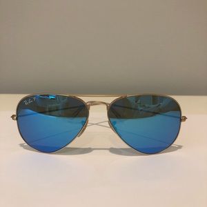Ray-Ban Blue Aviators Polarized